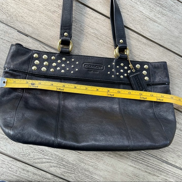 Coach Leather Hobo Shoulder Bag - Picture 11 of 14